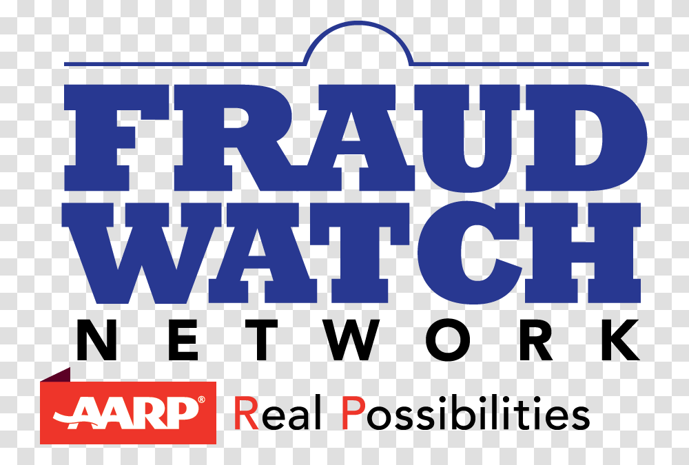 Aarp Fraud Watch Network Logo, Word, Label, Alphabet Transparent Png