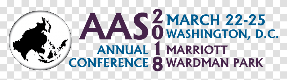 Aas Annual Conference 2018, Alphabet, Number Transparent Png