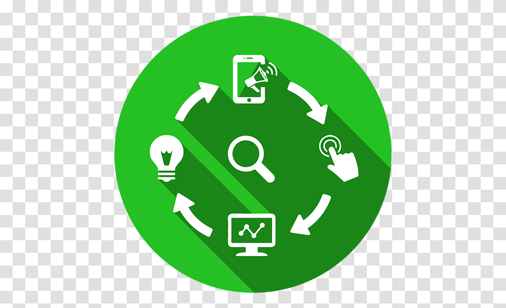 Ab Testing Illustration, Recycling Symbol Transparent Png