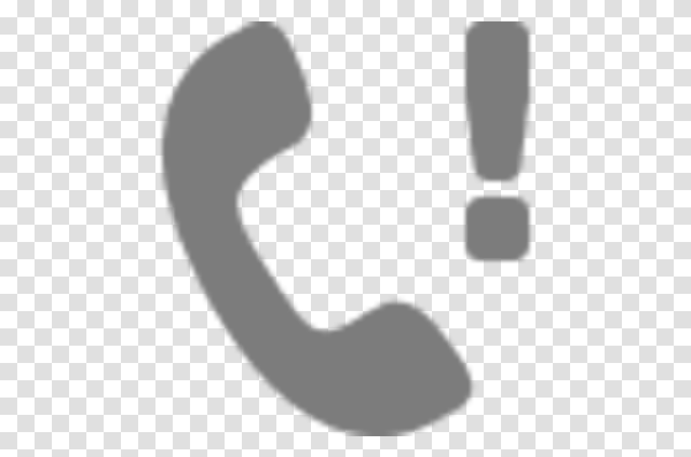 Abandon Call Icon Cartoons Gray Call Icon, Alphabet, Number Transparent Png