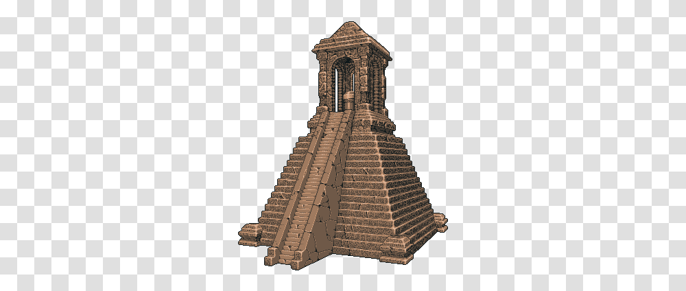 Abandoned Temple Wip In Description Pixeljointcom Temple Animated, Architecture, Building, Pyramid, Monument Transparent Png