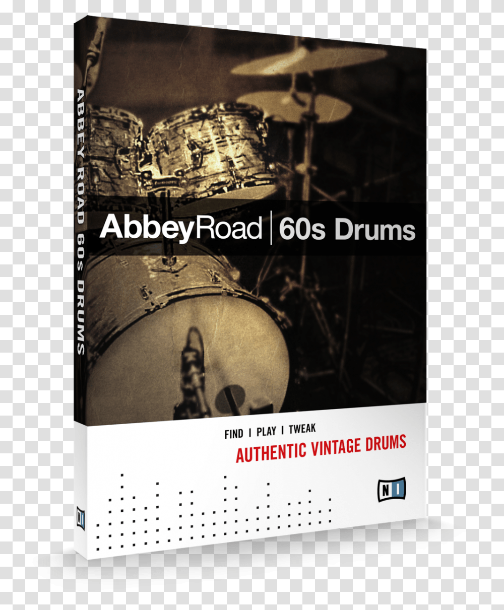 Abbey Road 60s Drums Abbey Road 60s Drummer, Poster, Advertisement, Musical Instrument Transparent Png