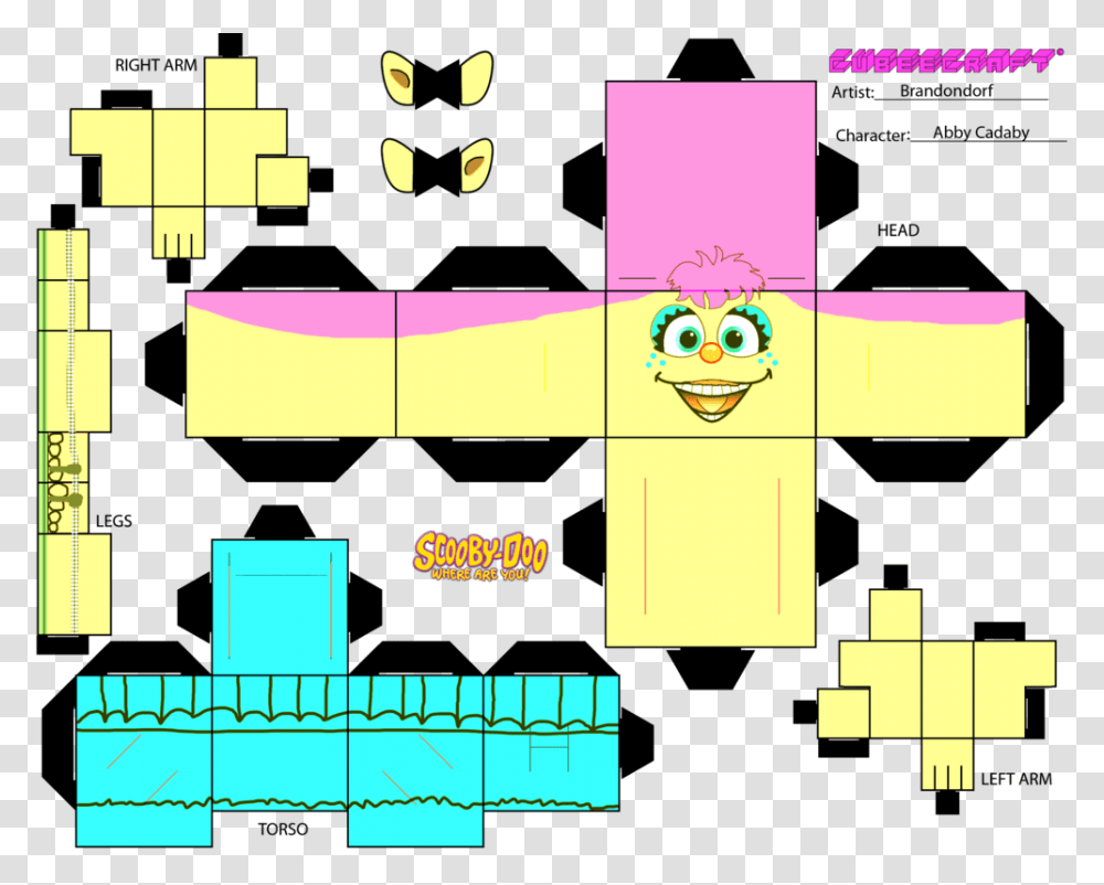 Abby Cadabby Cubee, Pattern, Pac Man, Super Mario Transparent Png