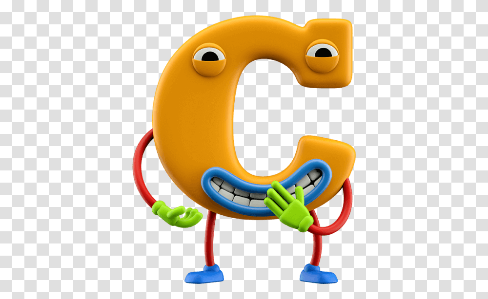 Abc Character Font C Letter Cartoon, Toy, Alphabet, Number Transparent Png
