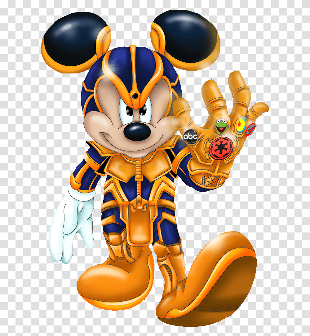 Abc Ex Cartoon Animated Cartoon Mascot Clip Art Mickey Mouse Infinity Gauntlet, Toy Transparent Png
