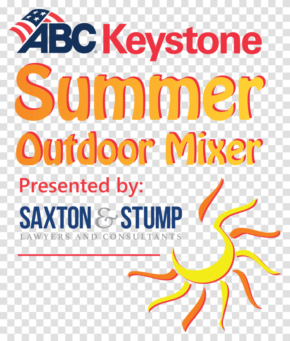 Abc Keystone Summer Outdoor Mixer Presented By Saxton Vertical, Poster, Advertisement, Flyer, Paper Transparent Png
