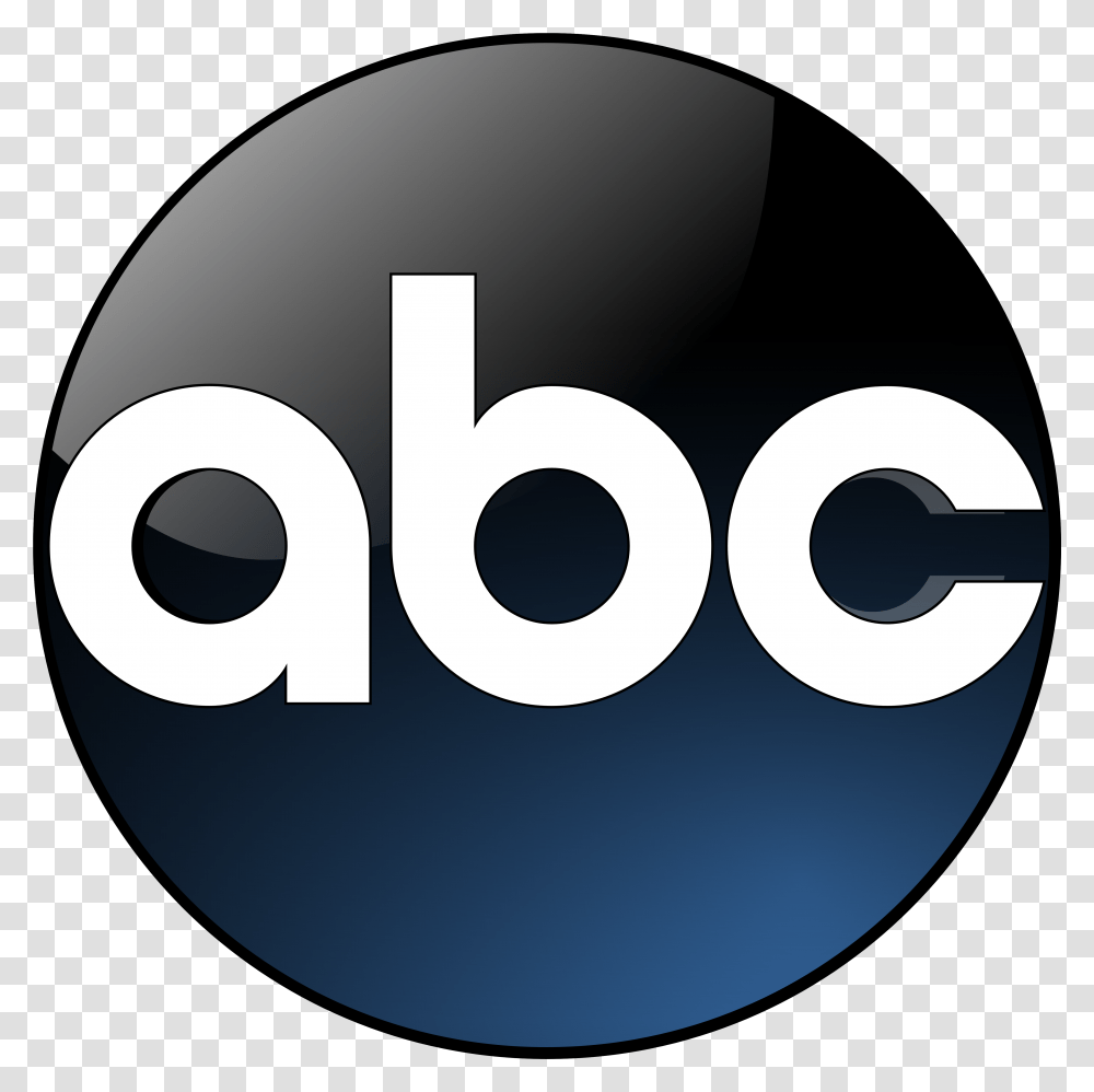 Abc Logo Abc Cbs Nbc Fox The Cw Networks, Text, Symbol, Face, Sphere Transparent Png