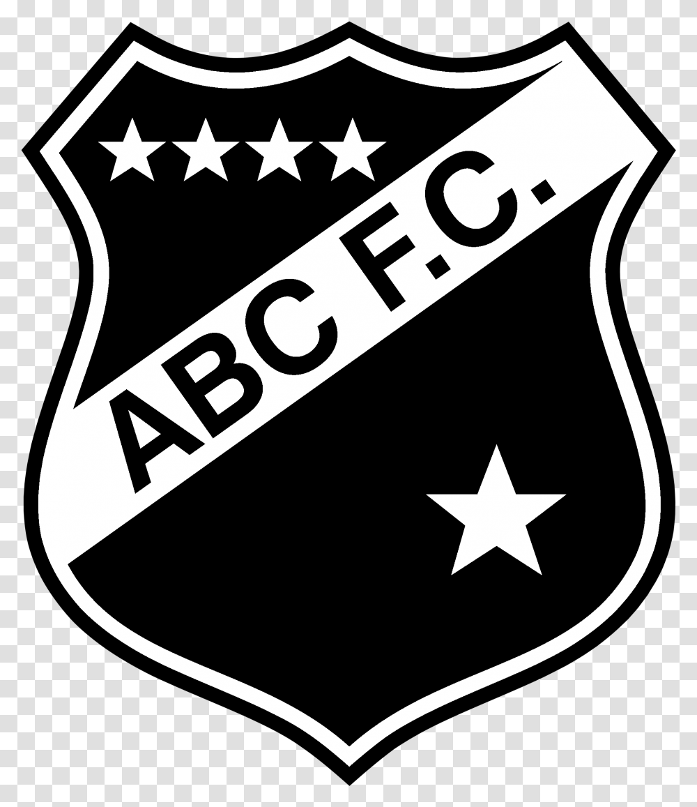 Abc Logo Black And White Abc Fc, Symbol, Star Symbol, Trademark, Armor Transparent Png