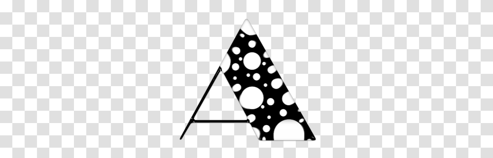 Abc Polka Dot Polka Alphabet, Triangle, Texture Transparent Png