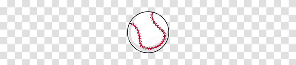 Abeka Clip Art Baseball With Crisscross Stitches, Apparel, Team Sport, Sports Transparent Png