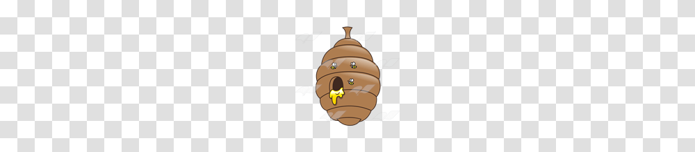 Abeka Clip Art Beehive With Honey And Three Bees, Lamp, Wasp, Insect, Invertebrate Transparent Png
