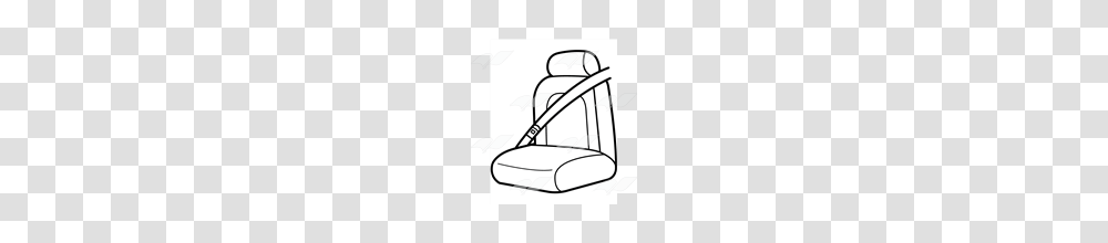 Abeka Clip Art Blue Car Seat With A Seat Belt, Lamp, Jar, Lantern Transparent Png