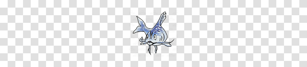 Abeka Clip Art Blue Catfish, Animal, Mammal, Drawing Transparent Png