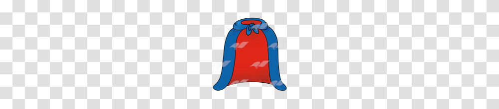 Abeka Clip Art Cape Blue And Red, Leisure Activities, Bag Transparent Png
