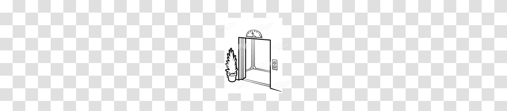 Abeka Clip Art Elevator With An Open Door, Shower Faucet Transparent Png