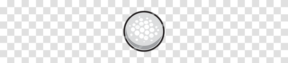 Abeka Clip Art Gray Golf Ball With White Dots, Texture Transparent Png