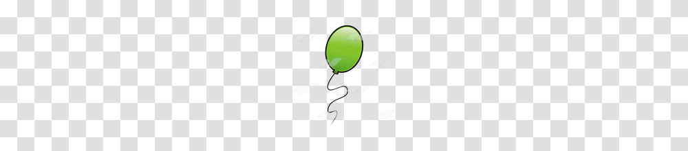 Abeka Clip Art Green Balloon With String Transparent Png