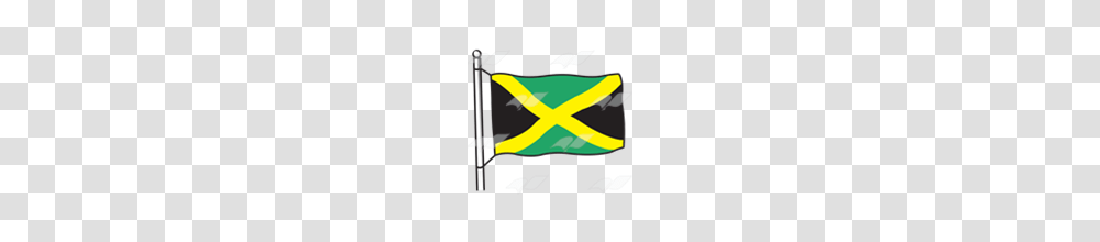 Abeka Clip Art Jamaica Flag On A Pole, Axe, Logo Transparent Png