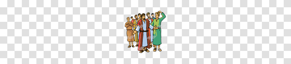 Abeka Clip Art Josephs Brothers, Person, People, Family, Crowd Transparent Png