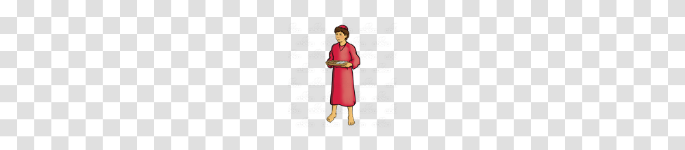 Abeka Clip Art Lad Giving To Jesus Boy With Lunch, Person, Fashion, Sleeve Transparent Png