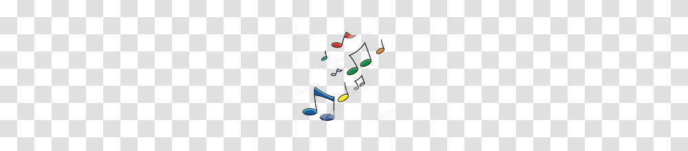 Abeka Clip Art Music Notes Eight Multicolored Colored, Paper, Confetti, Poster Transparent Png