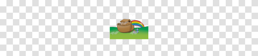 Abeka Clip Art Noahs Ark With Noah And An Altar, Angry Birds, Video Gaming, Tape Transparent Png