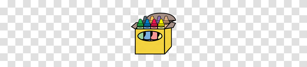 Abeka Clip Art Open Crayon Box With Eight Crayons, Flyer, Poster, Paper, Advertisement Transparent Png