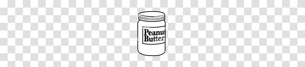Abeka Clip Art Peanut Butter Jar With Blue Lid, Medication, Pill, Capsule Transparent Png
