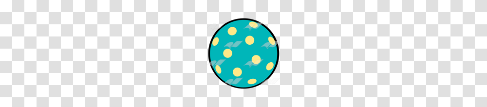 Abeka Clip Art Polka Dot Ball Blue And Yellow, Balloon, Texture, Frisbee Transparent Png