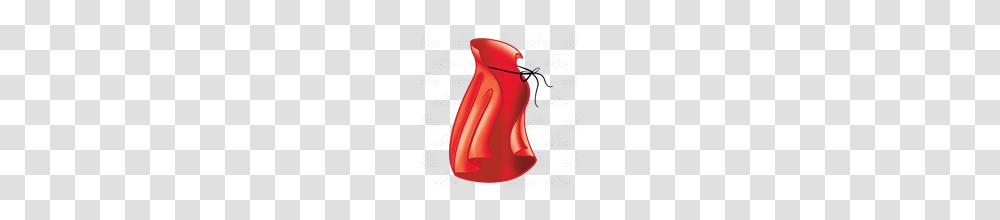Abeka Clip Art Red Cape With Tie, Bottle, Sweets, Food Transparent Png