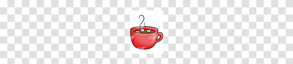 Abeka Clip Art Red Mug With Hot Chocolate And Marshmallows, Coffee Cup, Dynamite, Bomb Transparent Png