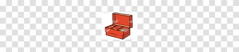Abeka Clip Art Red Tackle Box, Drawer, Furniture, Treasure, Carton Transparent Png