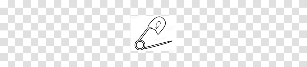 Abeka Clip Art Safety Pin Open, Bow, White Board Transparent Png