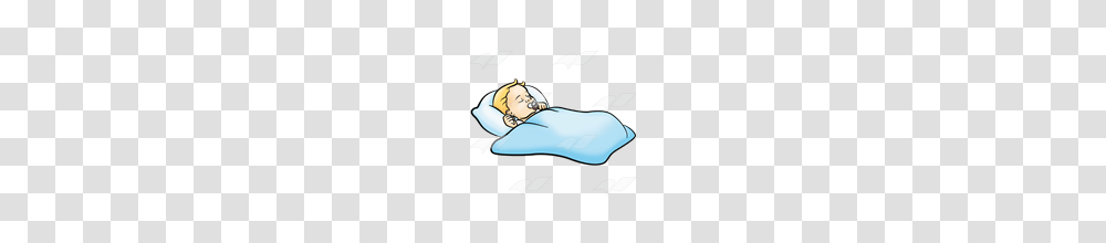 Abeka Clip Art Sleeping Baby With A Blue Blanket, Hand, Judo, Martial Arts Transparent Png