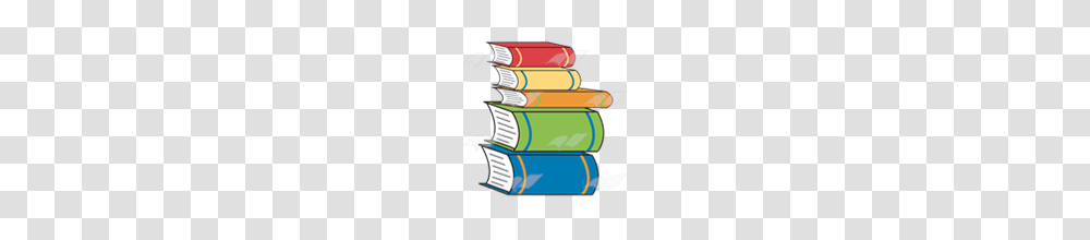 Abeka Clip Art Stack Of Five Books, Label Transparent Png