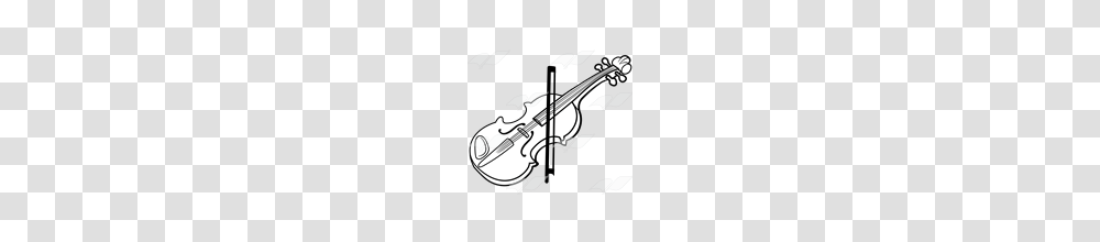 Abeka Clip Art Violin With A Black Bow, Musical Instrument, Cello, Leisure Activities, Fiddle Transparent Png