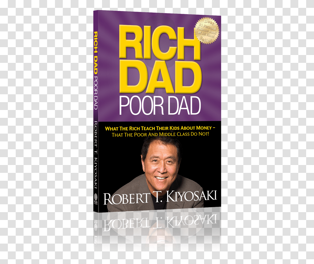 Abject Clipart Rich Dad Poor Dad Hd, Person, Poster, Advertisement, Flyer Transparent Png