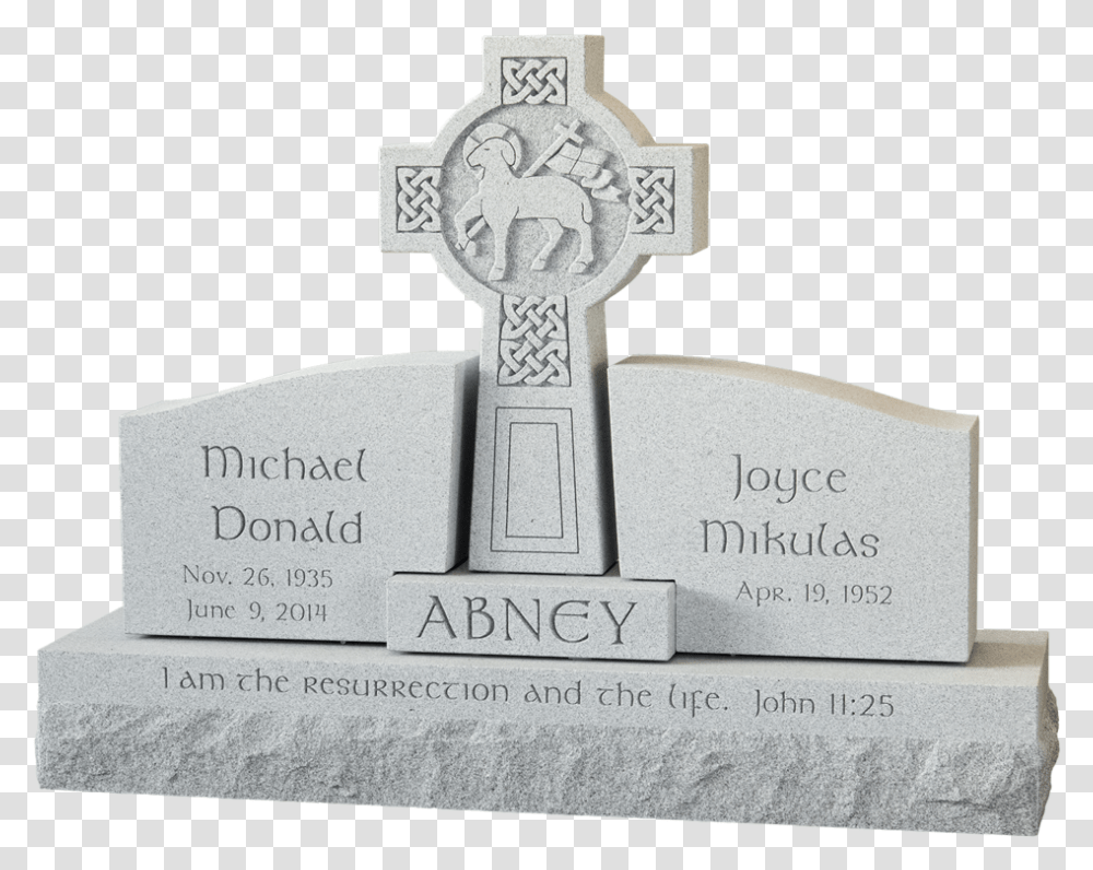 Abney Monument Headstone, Cross, Tomb, Tombstone Transparent Png