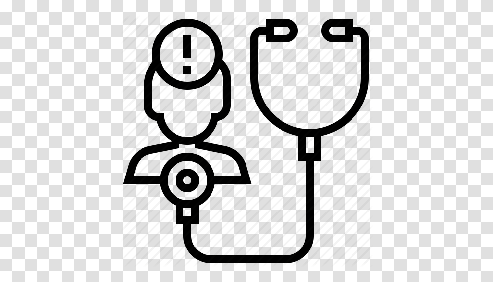 Abnormal Check Health Human Medical Stethoscope Icon, Glass, Wine Glass, Alcohol, Beverage Transparent Png
