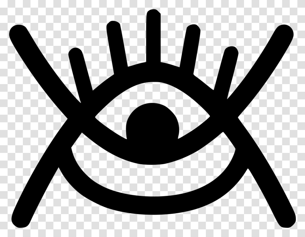 Abode Santann Gods Omnipresence All Seeing Eye Adinkra Symbol Love Eye, Stencil, Cross, Silhouette, Logo Transparent Png