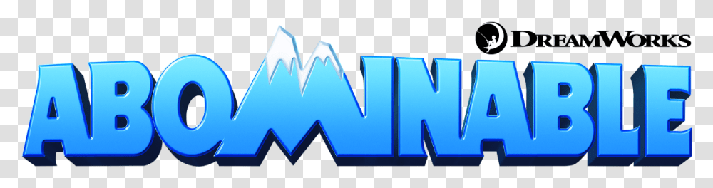 Abominable Movie Title, Alphabet, Word Transparent Png