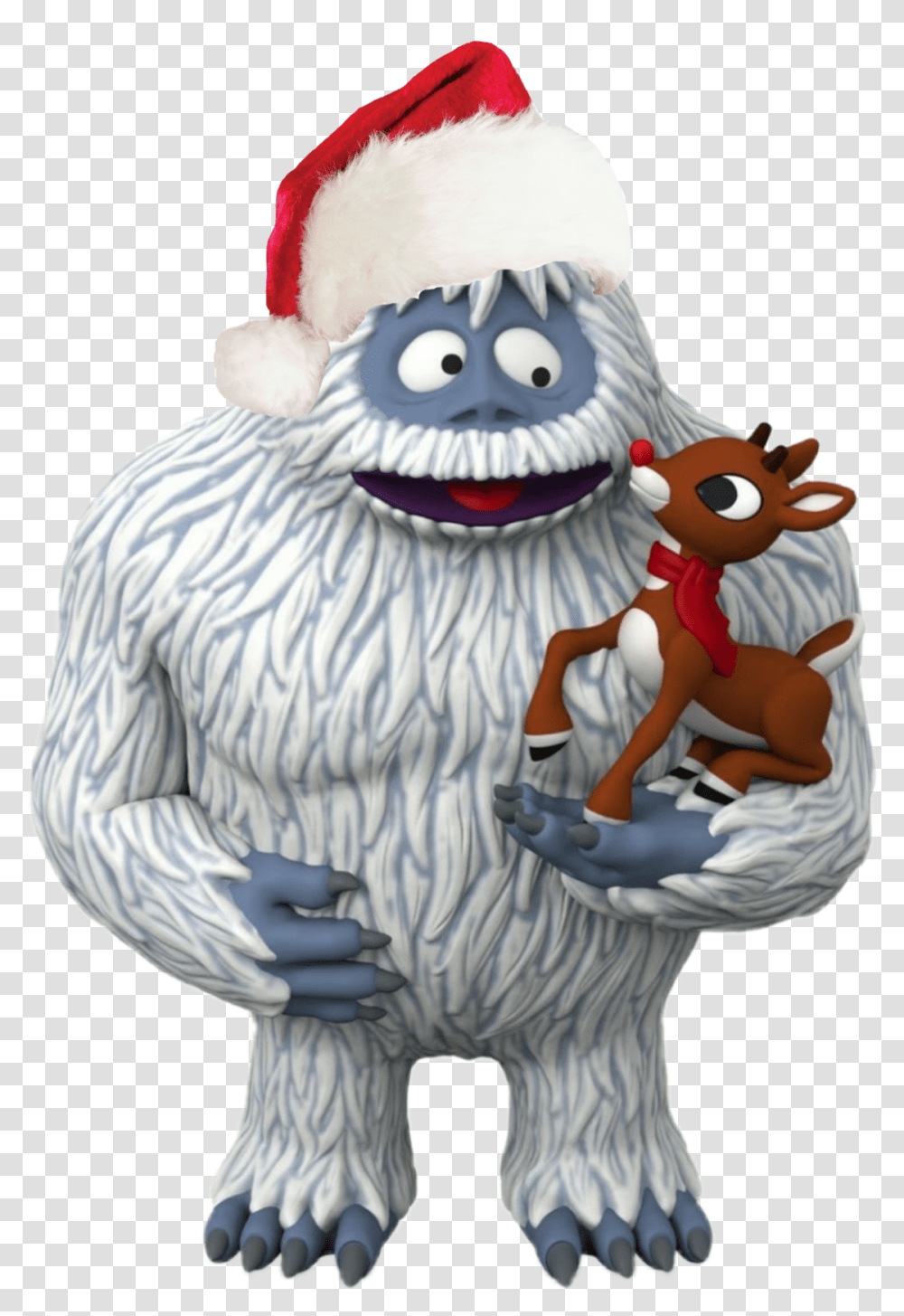 Abominable Snowman And Rudolph Abominalsnowman Abominab Christmas Day, Figurine, Toy, Chef, Doodle Transparent Png