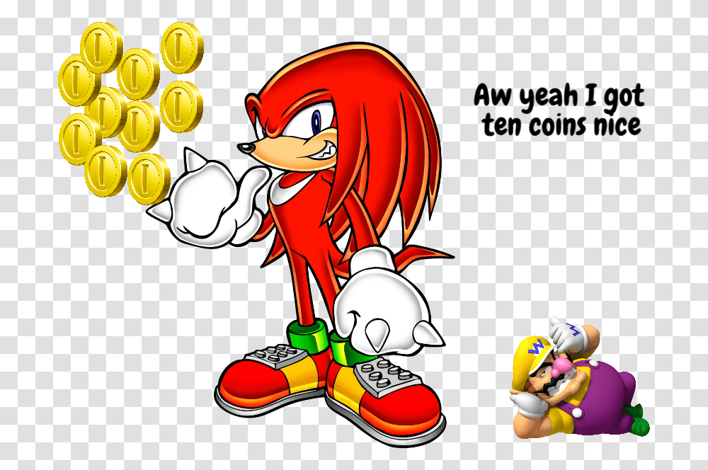 About A Month Ago Knuckles The Echidna Clipart, Toy, Person, Human, People Transparent Png