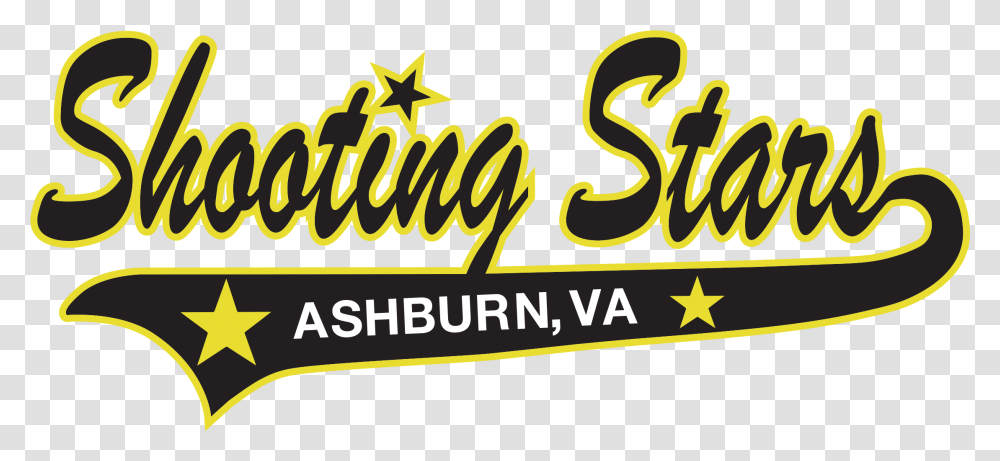 About Ashburn Shooting Stars Ashburnshootingstars Ashburn Shooting Stars Logo, Text, Label, Alphabet, Light Transparent Png