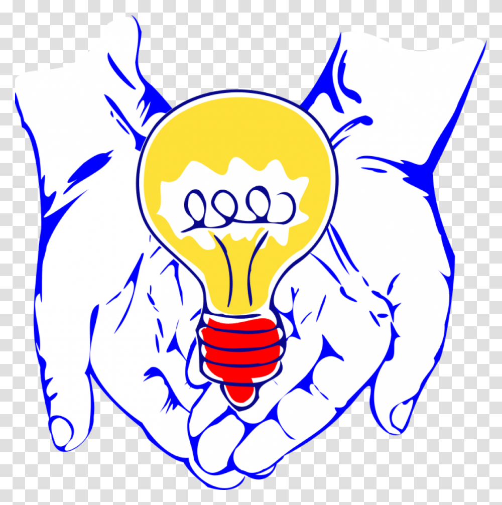 About Clean Up On Aisle Four, Light, Lightbulb, Hand Transparent Png