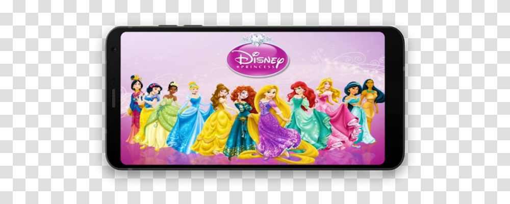 About Disney Princess Wallpaper Google Play Version Disney Princess With Purple Hair, Doll, Toy, Figurine, Barbie Transparent Png