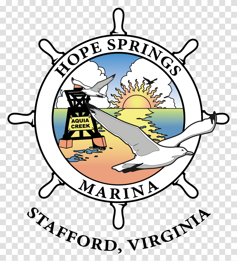 About Hope Springs Marina, Logo, Trademark, Sundial Transparent Png