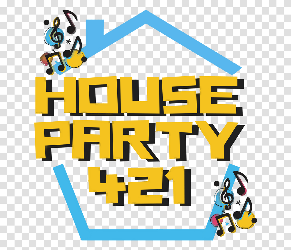 About House Party Language, Text, Word, Pac Man, Alphabet Transparent Png