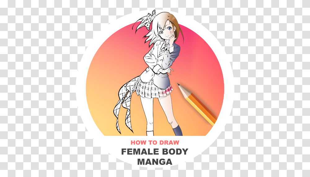 About How To Draw Female Body Manga Google Play Version For Women, Poster, Advertisement, Costume, Person Transparent Png