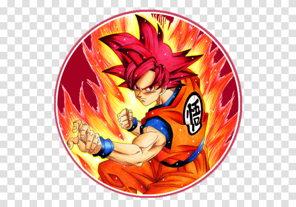 About How To Draw Super Saiyan God Google Play Version Goku Ssj God Icons, Dragon Transparent Png